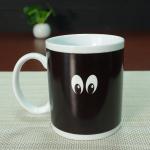 Coffee tea milk hot cold magic morning heat change mugs eco - friendly