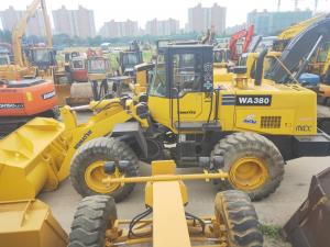 Wholesale                  Original Japan Manufactured Secondhand Komatsu 16ton Wa380-3 Wheel Loader in Good Condition for Sale, Used Komatsu Front Wheel Loader Wa380-6 on Promotion.              from china suppliers