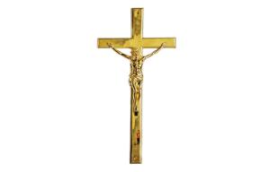 Wholesale Zamak catholic crosses and crucifixes , wooden coffin decoration D006 from china suppliers