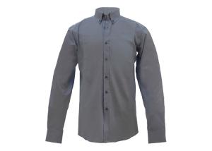 Wholesale Soft Hand Feel Custom Work Apparel , Mens Long Sleeve Oxford Shirts 140gsm from china suppliers