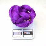 Chemical Processing Synthetic Crochet Braids Hair Extensions Pre Stretched And