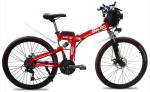48V 24 Inch Electric Bike 1000 Watt SHIMANO 21Speed Geared 6061Alu Frame