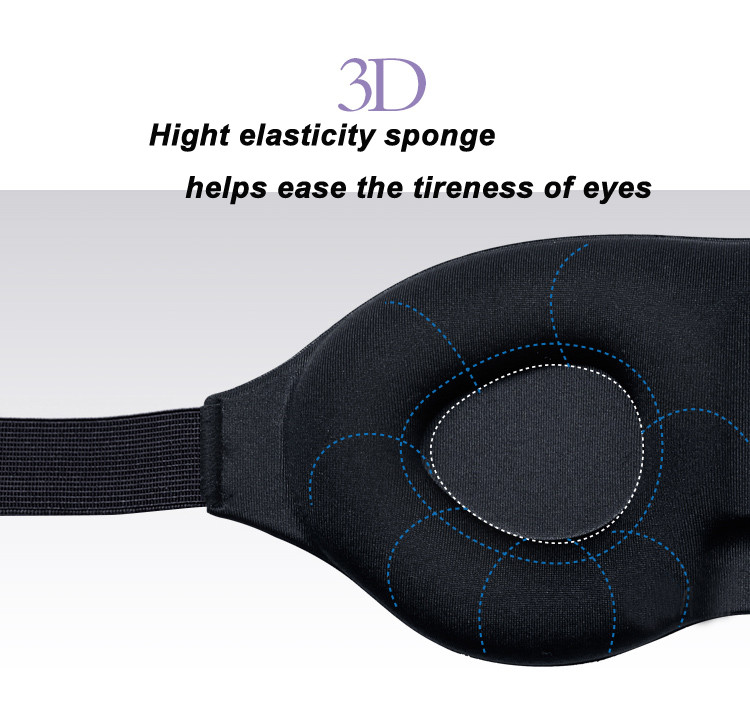 Luxury Adjustable Sleep Mask Anti Slip Sublimation Print