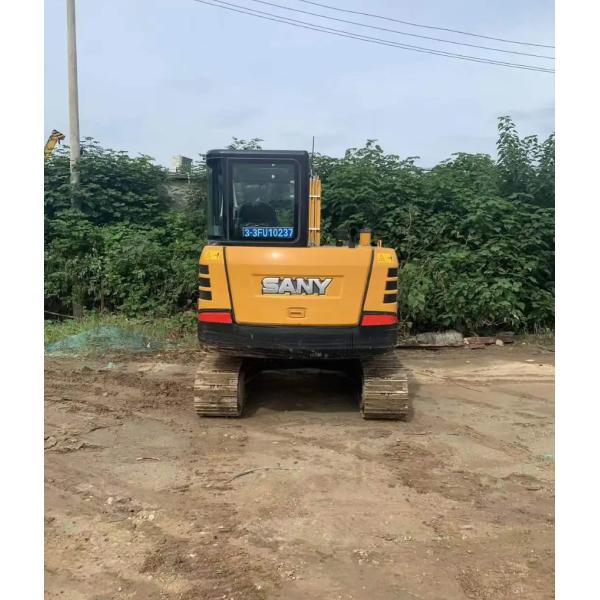 Popular Second Hand 5T Mini Digger Used Sany SY55C Crawler Excavator