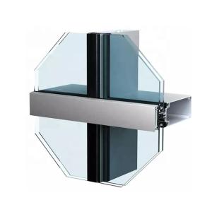 Wholesale Construction Thermal Break Glass Curtain Wall Aluminum Frame from china suppliers