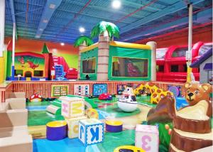 Wholesale SGS Certificated Indoor Inflatable Play Park , Inflatable Entertainment Center from china suppliers