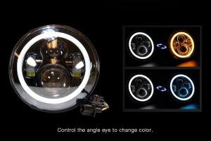 Wholesale RGB 7 Inch Halo Car Lights 70W Super Bright Angel Eyes IP68 Waterproof from china suppliers