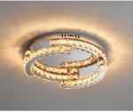 Luxury Crystal Ceiling Lamp Suitable for Living Room Bar Bedroom Ceiling Lamp(WH