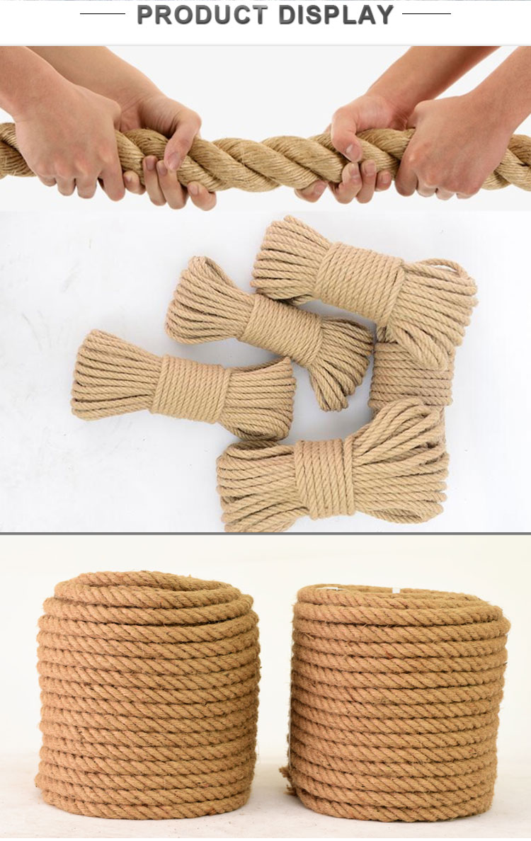 Nature 10mm Sisal Rope For Big Ships In Vavrious Color Choices
