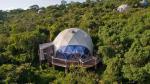 Hotel Inflatable Air Dome Tent Waterproof Camping With Bathroom