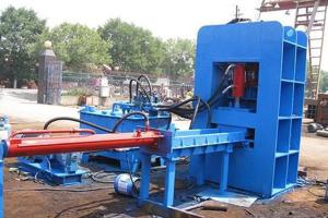 Wholesale 44kw Steel Bar Shear Scrap Metal Processing Equipment Long Service Life from china suppliers