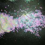 Craft Beauty Nail Art High Sparkling Iridescent Chunky Glitter 1kg Shapes
