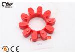 Elastic Excavator Engine Parts Jaw Flex Coupling Abrasion - Resistant