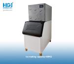 Commercial SS304 Automatic Ice Cube Machine R134a 450Kg Water Condensation