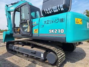 Wholesale SK210 Used Kobelco Excavator Second Hand Construction Machine 114KW from china suppliers