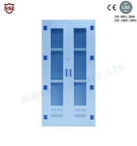 Wholesale Blue Corrosive Storage Cabinet With Dual Doors Polypropylene Cabinet from china suppliers