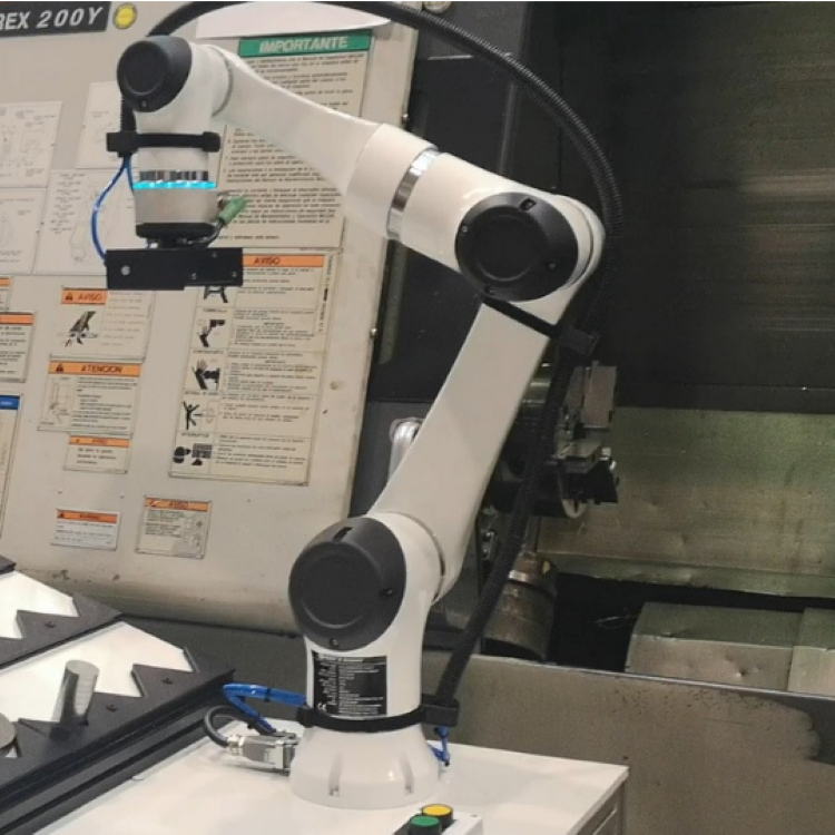 Service Robot Of Elfin E05-L With Robot Arm 6 Axis CNC And TCP/IP Modbus Communication Cobot