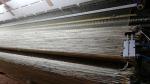 Doped Dyed Kenaf Curtain Woven Wood Fabric Shades ventilative