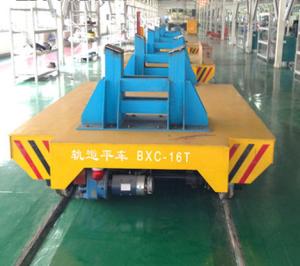 Wholesale Heavy Industry Cargo Electric Rail Transfer Trolley Strong Bearing Capacity from china suppliers