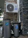 Wall Mount All In One Heater Air Conditioner Hot Water Machine With Freon Gas