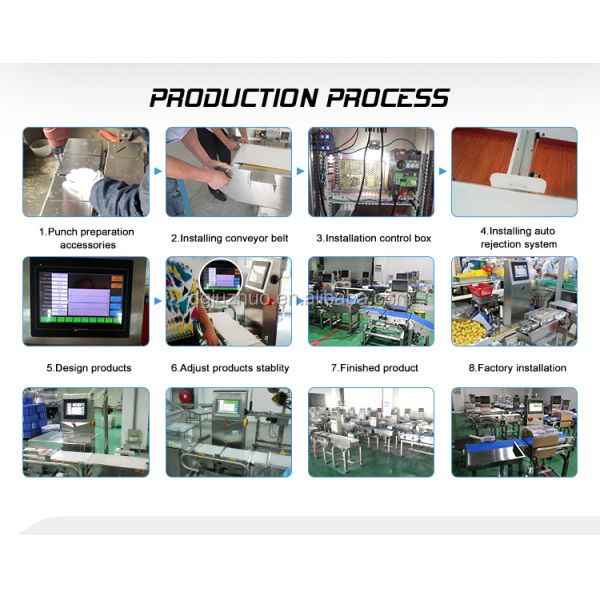 Timed 3kg Electronic Check Weigher High Performance Weighing Machine System JZ-W3kg