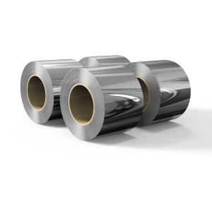 Wholesale White Pvc Film Hl Astm Aisi Stainless Steel Coils 410 0.5mm Cold Rolled from china suppliers