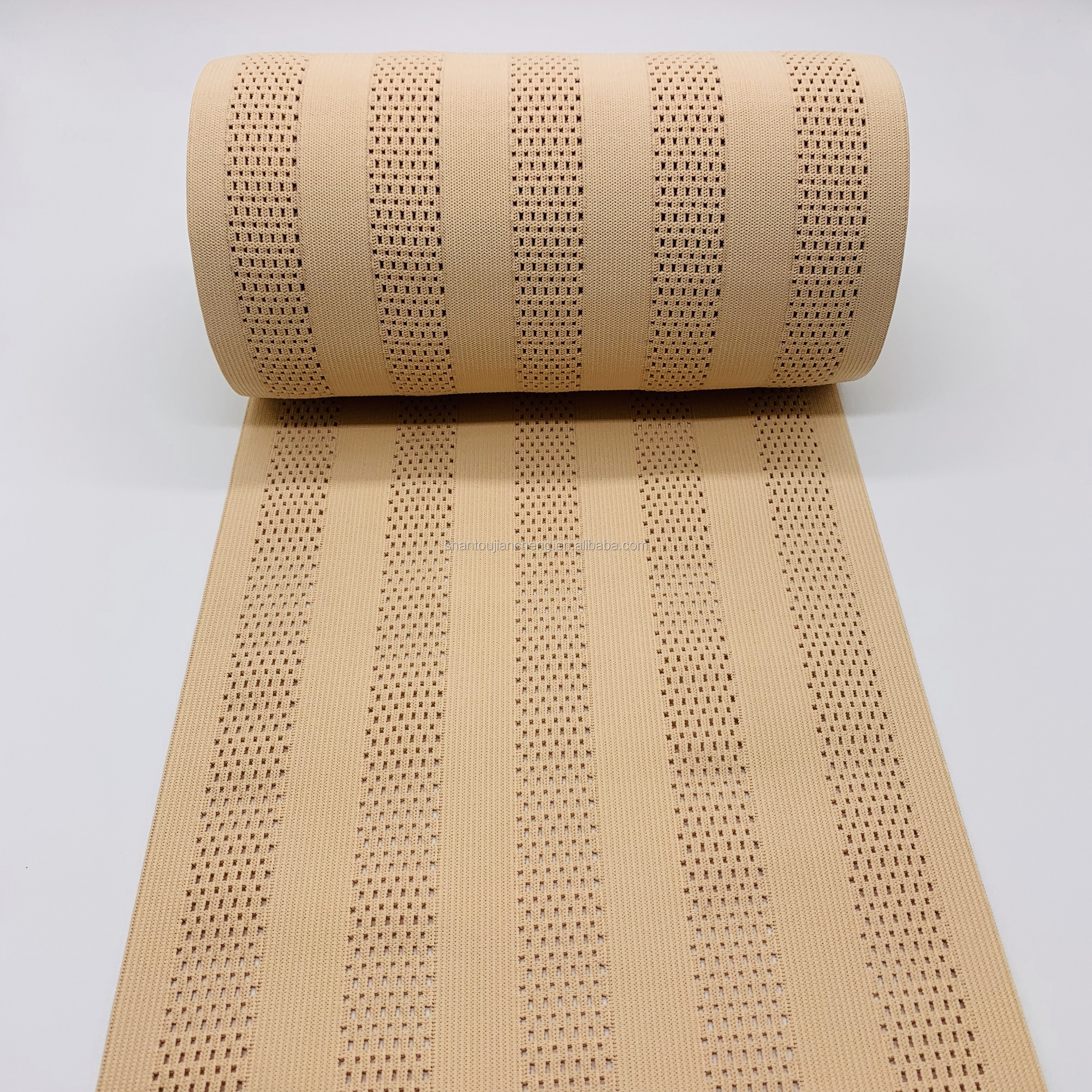 High strength mesh elastic band breathable elastic band polyester elastic band