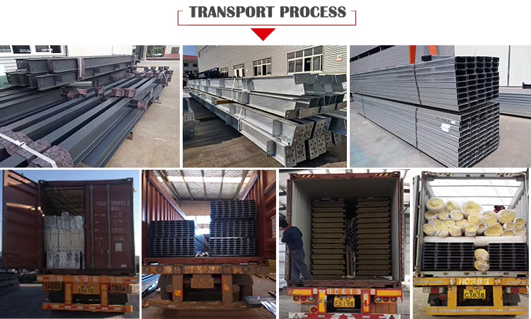 Customized Modern Prefabricated Steel Structure Steel Construction Workshop Warehouse