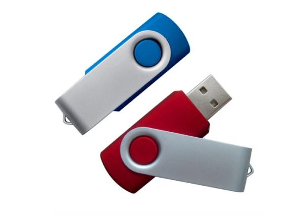 Swivel Gift USB Flash Drive 2GB 4GB 8GB Logo Custom Printing Plastic Case Gift