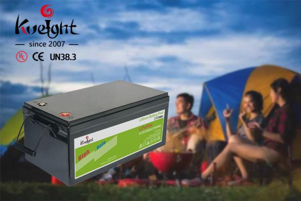 12.8v 200ah 12V LiFePO4 Battery IP65 high cycle life battery For Solar Home