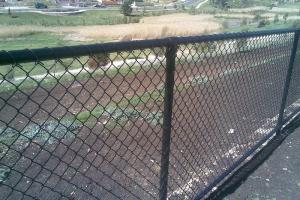 Wholesale Hot-dipped Galvanized Chain Link Fence 2.1m*10mx50x50mm from china suppliers