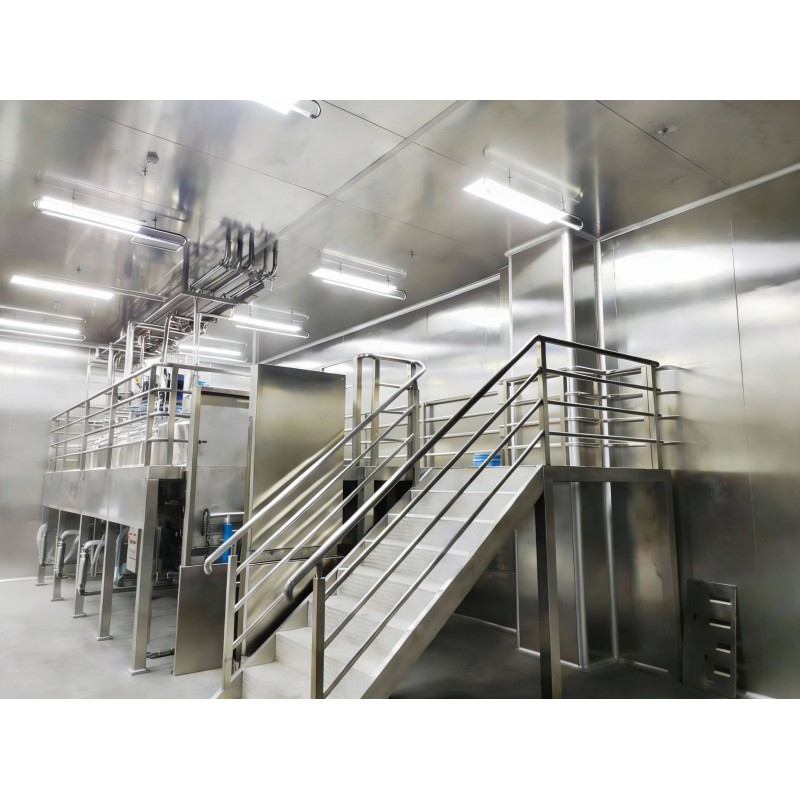 Automatic Laundry Liquid Detergent Production Line with PLC Control
