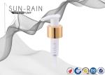 PP Material Plastic lotion dispenser pump ribbed smooth aluminum 1.2cc SR-303
