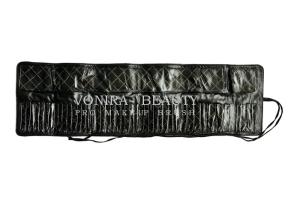 Wholesale Ultimate 43 Slots Professional Makeup Brush Roll Pouch With Belt Strap Pen Holder Bag from china suppliers