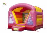 Safety Waterproof Pink Inflatable Jumping Castle House With 24 Months Warranty