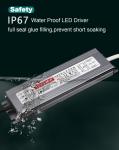 8.3A IP67 Electronic Led Converter 12v 100W 220V Lighting Strips Wall Light