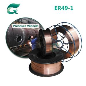 Wholesale 0.8mm 1.0mm 1.2mm Mild Carbon Steel Mig Wire ER49-1 MIG Gas Shielded Welding Wire from china suppliers
