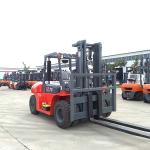 7000kgs Chinese Diesel Operated Forklift Sideshift CPCD70 Balance Forklift