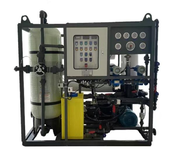 Seawater Desalination Equipment 30 Tons/Day Marine Fresh Water Generator Reverse