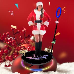 Wholesale Rotating 360 Manual Photo Booth 12 Inch Ring Light from china suppliers