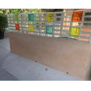 Wholesale Beautiful Transparent Full Body Interior Glass Mosaic For Color Glass Block Kitchen Tile from china suppliers
