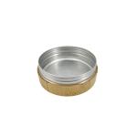 Cylinder Shape Bamboo Cosmetic Cream Jar With Aluminum Inner 10g 15g 30g 50g