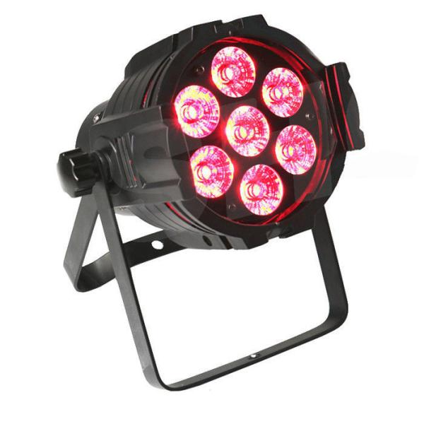 Durable RGBW 7*10W 4 In 1 LED Par Wash Lights Mini Par Can RGBWA+UV 6in1/5in1