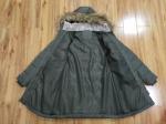 Chinese Cotton Padded Jacket Nylon Polyester Long Quilted Jacket Womens