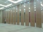 Decorative Commercial Sliding Sound Proof Partition Walls Divide Space For