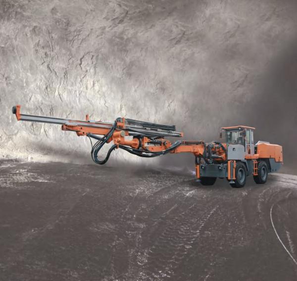 UJ21DH Full Hydraulic Underground Drill Rig Face Drilling Rig Blasthole Drill