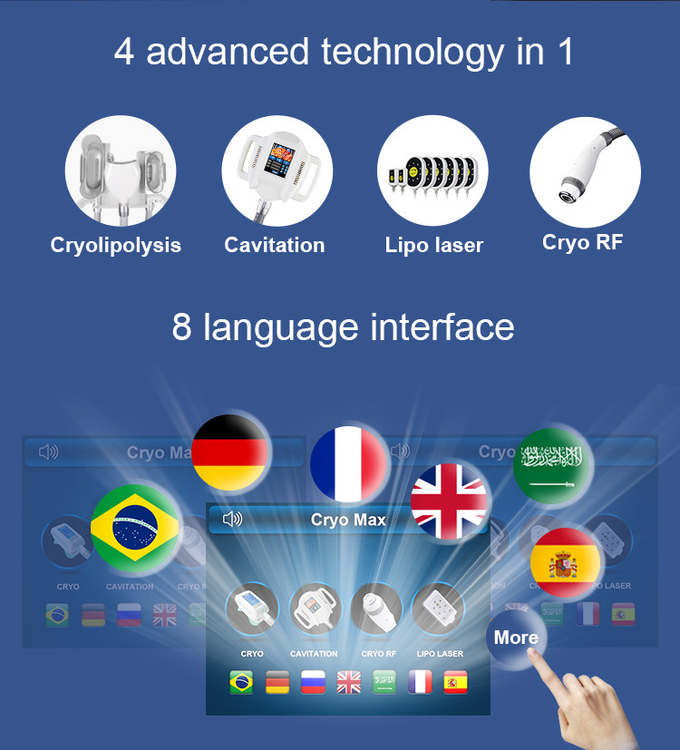 Fat Reduction Cryolipolysis Slimming Machine , Cryolipolysis Fat Freezing Slimming Machine