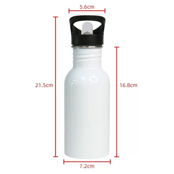 Stainless Steel Sublimation Sport Bottle 20oz Sublimation Tumbler Blank Sublimation Bottles