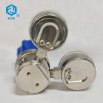 CE 6000PSI Double Gauge Pressure Regulator AFK R41 NPT SS