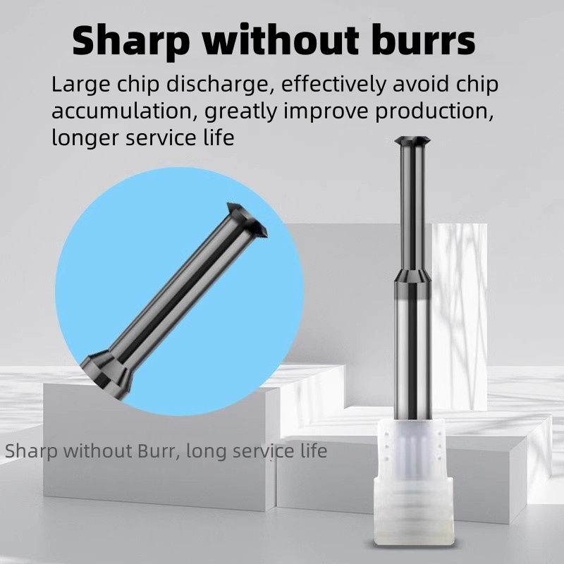 Carbide Thread Milling Tool UN BSP NPT Metric Thread Mill Cutter For Steel / Titanium